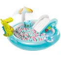 INFLATABLE KIDS POOL, GATOR PLAY CENTER INTEX 203* 173* 89 cm 