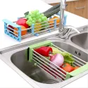 Foldable Kitchen Drain Shelf Rack Vegetable Drainer