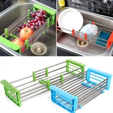 Foldable Kitchen Drain Shelf Rack Vegetable Drainer