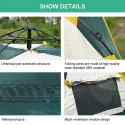 Automatic tent 200 * 150 * 110 cm 3 persons