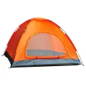 Automatic circular tent for 4 persons