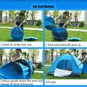 Automatic circular tent for 4 persons