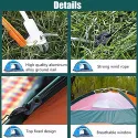Automatic circular tent for 3 persons