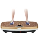  Ultra-Slim Body Shaper Vibration Platform LCD Display, 99 Levels, Includes Remote Control, Training Bands, Capacity 150 kg