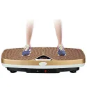  Ultra-Slim Body Shaper Vibration Platform LCD Display, 99 Levels, Includes Remote Control, Training Bands, Capacity 150 kg