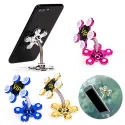 Magic Suction Cup Bracket,Car Phone Bracket 360 Rotatable Multi-Angle,Cute Flower Shape Mobile Stand