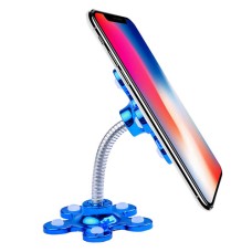 Magic Suction Cup Bracket,Car Phone Bracket 360 Rotatable Multi-Angle,Cute Flower Shape Mobile Stand