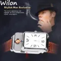 Rechargeable Watch With Lighter For Cigarette