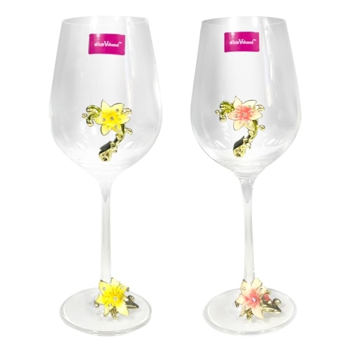 Luxury Drinking Glasses, set of 2 pieces, VSHAND