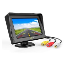 TFT LED Color Monitor, 4.3/5 inch, REAR view