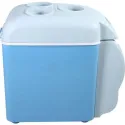 7.5L Mini Car Fridge Freezer Cooler Warmer 12V Cooling Heating Mini Fridge Camping Travel Refrigerator