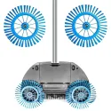 SPIN BROOM, TRIPLE BRUSH TECHNOLOGY