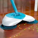 SPIN BROOM, TRIPLE BRUSH TECHNOLOGY