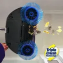 SPIN BROOM, TRIPLE BRUSH TECHNOLOGY