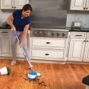 SPIN BROOM, TRIPLE BRUSH TECHNOLOGY