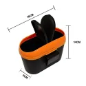 Mini Vehicle Auto Car Garbage Dust Case Holder Box Bin Trash Rubbish Can