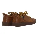 LOW LEATHER BROWN SNEAKERS 4855