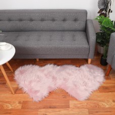 mini fur rug 50x90 cm