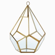  1Pc Multifunction Glass Geometric Terrarium