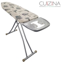IRONING BOARD, CUIZINA PRINTED WHITE