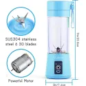 PORTABLE AND RECHARGEABLE BATTERY JUICE BLENDER 380 ML 