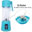 PORTABLE AND RECHARGEABLE BATTERY JUICE BLENDER 380 ML 