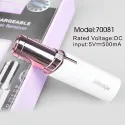 RECHARGEABLE FACIAL HAIR REMOVER, DSP 70081