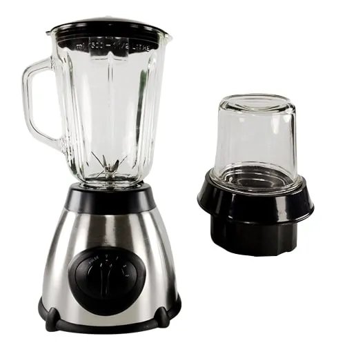 ELECTRIC BLENDER STEEL 2 IN 1 WITH BOWL, BRAUNL BR-Y66 1800W