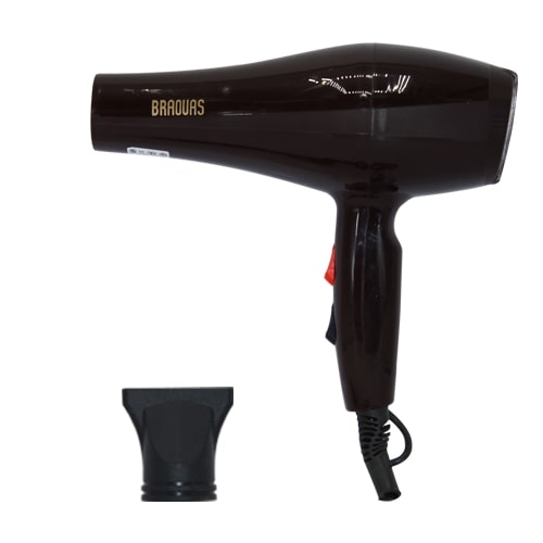 PROFESSIONAL HAIR DRYER, BRAOUAS BR-2292 3000 W