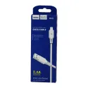 CHARGING DATA CABLE FOR IPHONE DEVICES, REMAX R01I 2.4A OUTPUT