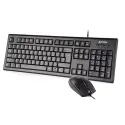 KEYBOARD + MOUSE 4TECH 1000DPI