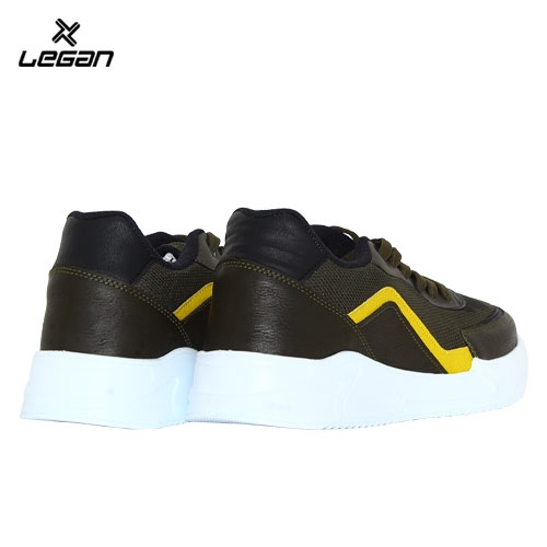FASHIONABLE MEN'S SNEAKERS, LEGAN 18030 HAKI
