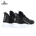 TRIMMED STRETCH-KNIT SNEAKERS, LEGAN 105 RC SEYAH