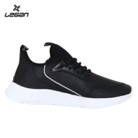TRIMMED STRETCH-KNIT SNEAKERS, LEGAN 105 RC SEYAH