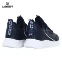 TRIMMED STRETCH-KNIT SNEAKERS, LEGAN 105 RC LACI BEYAZ