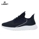 TRIMMED STRETCH-KNIT SNEAKERS, LEGAN 105 RC LACI BEYAZ