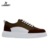 ELEGANT WALK TRIMMED SNEAKERS, LEGAN 302-85 ER VISION