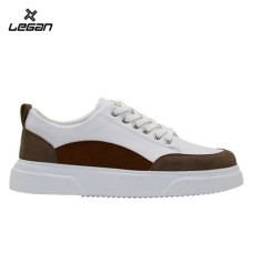 ELEGANT WALK TRIMMED SNEAKERS, LEGAN 302-90 ER BEYAZ