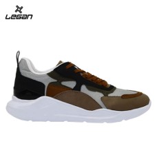 ELEGANT WALK TRIMMED SNEAKERS, LEGAN 625-09 ER VISION