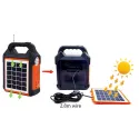 SOLAR ENERGY KIT WITH SPEAKER AND LIGHTING + 3 BULBS LED 