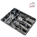 5 SECTION MARBLE LOOK DRAWER CUTLERY, COOKER 