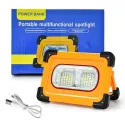 PORTABLE MULTIFUNCTIONAL SPOTLIGHT 18560, POWER BANK 11000ma/h