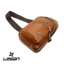 SHOULDER & CHEST BAG, LEGAN 8054 LEATHER 