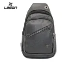 SHOULDER & CHEST BAG, LEGAN 8054 LEATHER 