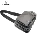 SHOULDER & CHEST BAG, LEGAN 8054 LEATHER 