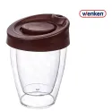 DOUBLE WALLED INSULATED COFFEE MUG, WENKEN UR-3376