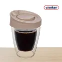 DOUBLE WALLED INSULATED COFFEE MUG, WENKEN UR-3376