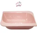 PINK SQUARE CERAMIC SALAD BOWL, COOKER CKR3043