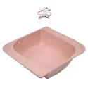 PINK SQUARE CERAMIC SALAD BOWL, COOKER CKR3043