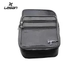 MEN'S HAND & SHOULDER BAG, LEGAN 8105 BLACK SET OF 3 SIZES